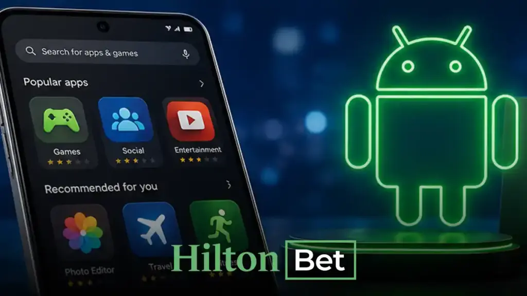 Hiltonbet Android uygulaması